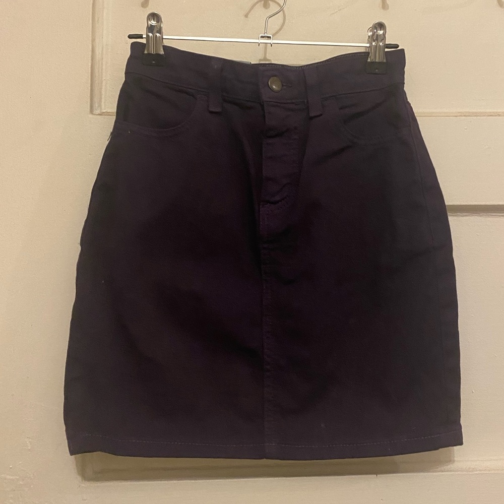 American Apparel Denim Pencil Skirt